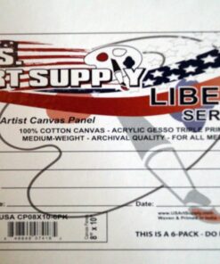 US Art Supply Multi-Pack 6-Ea of 5 x 7, 8 x 10, 9 x 12, 11 x 14 inch. Professional Quality Medium Artist Canvas Panel Assortment Pack (24 Total Panels) 59 71CnNOJX7oL