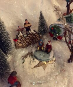 Department 56 Accessories for Villages Natural Wood Log Pile Accessory Figurine 3 Inch 11 71CnctPXL