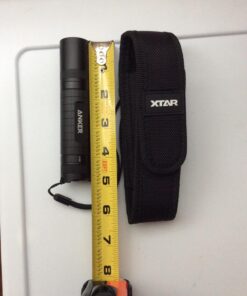 2-Pack Flashlight Pouch Holster Holder for 5"-6.5" Flash Light Compatible with Fenix UC30 UC35 E35 Surefire G2X 6P 6PX E2L 501B 502B Streamlight ProTac XTAR TZ20 (2 Flashlight Holster) 50 71CnyF6mZOL