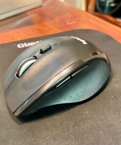 Logitech M705 Marathon Wireless Mouse, 2.4 GHz USB Unifying Receiver, 1000 DPI, 5-Programmable Buttons, 3-Year Battery, Compatible with PC, Mac, Laptop, Chromebook - Black 60 71Cp kTc47L