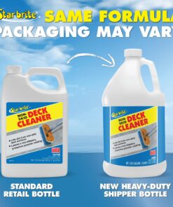 STAR BRITE Non-Skid Deck Cleaner & Protectant -Ultimate Boat Deck Wash - Protects Against Future Stains & UV - Ideal for Fiberglass, Vinyl, Plastic, Painted & Metal Surfaces - 128 OZ Gallon (085900) 1 Gallon 17 71CpGiM95XL 1