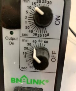 BN-LINK Short Period Repeat Cycle Intermittent Timer, Interval Timer - Day, Night, or 24 Hour Operation, Photocell Light Sensor Dusk to Dawn for Hydroponics Aquaponics Aeroponics 4.3 in * 2.3 in* 2.1 in 34 71Cps1hMdTL