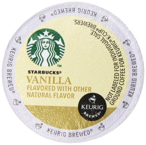 Starbucks Vanilla Coffee Keurig K-Cups, 32 Count (0.35 oz each)