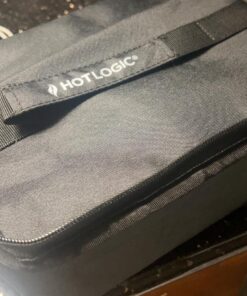 Hot Logic Mini Portable Oven, Food Warmer Electric Lunch Box with Wall Plug, Mini Personal Heated Box for Cooking and Reheating Meals in Office, Travel, Potlucks, Hotel, Home Kitchen (Black) Black 18 71CrMn5Po2L