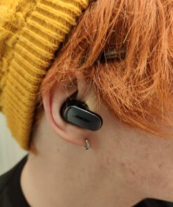 NEW Bose QuietComfort Ultra Wireless Noise Cancelling Earbuds, Bluetooth Earbuds with Spatial Audio and World-Class Noise Cancellation, Black 41 71CrujNZBAL