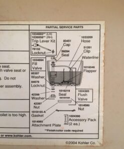 KOHLER GENUINE PART GP1034693-CP CIMARRON TRIP LEVER, Polished Chrome 16 71CsoZwkdgL