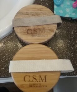 CSM Dry Body Brush for Beautiful Skin - Solid Wood Frame & Boar Hair Exfoliating Brush to Exfoliate & Soften Skin, Improve Circulation, Stop Ingrown Hairs, and Reduce The Appearance Cellulite 66 71Cszirhz9L