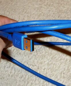 Cable Matters USB 3.0 Cable (USB 3 Cable, USB 3.0 A to B Cable) in Blue 6 ft 6 Feet 1 14 71Ct8TIPOiL