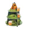 Camp Adventure Foam Cupcake Stand - 15.5" x 12" | Multicolor | 1 Pc. 7 71CtbifsyUL