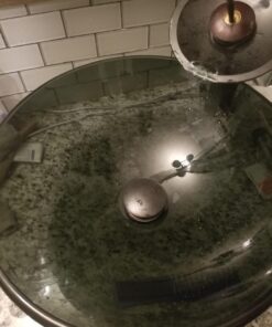 KES Bathroom Sink Drain without Overflow Vessel Sink Lavatory Vanity Pop Up Drain Stopper Oil Rubbed Bronze Finish, ALL Metal Rustproof Brass and 304 Stainless Steel, S2008D-ORB NO Overflow, 1 Pack 33 71CtcjaVBuL