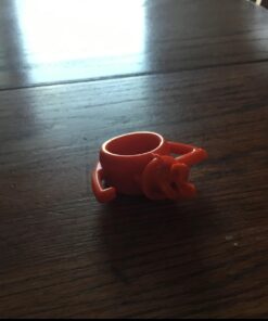 Orange Screw: The Ultimate Ground Anchor | Small 4 Pack Tent Stakes | Made in USA Orange 37 71CtlWXrViL