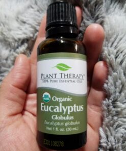 Plant Therapy Organic Eucalyptus Globulus Essential Oil 100% Pure, USDA Certified Organic, Undiluted, Natural Aromatherapy, Therapeutic Grade 30 mL (1 oz) 13 71CuNyc8olL