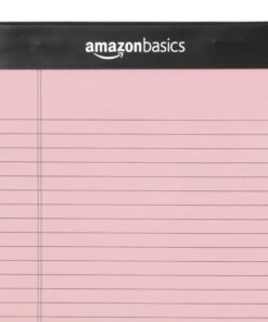 Amazon Basics Narrow Ruled 5 x 8-Inch Lined Writing Note Pads, 6 Count (50 Sheet Pads), Multicolor 5-Inch by 8-Inch 25 71CvAvWC4cL