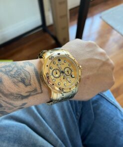 Invicta Men's Pro Diver Collection Chronograph Watch 48 mm Gold 35 71CvJDICzLL