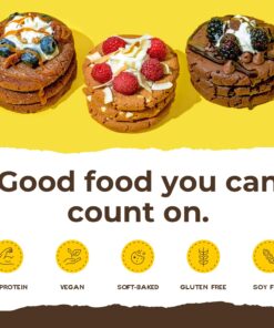 Munk Pack Soft Baked Protein Cookie | Plant Based & Vegan Snacks | Non-GMO Coconut White Chip Macadamia | Individually Wrapped Gluten Free Chewy Cookies | 12 Pack 2.96 Ounce (Pack of 12) 9 71CvLqua51L