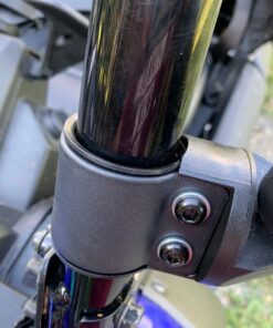 Chupacabra Offroad UTV Side Mirror Kit (2 Pack) Fits 1.6"- 2" Round Roll Cage Bar, Side UTV Mirrors w/Break Away & Adjustable Design - High Impact Shatter Proof Tempered Glass (Driver/Passenger Side) 51 71Cw5srBCTL