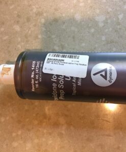 Dynarex Povidone Iodine Prep Solution USP, Effective Topical Antiseptic Liquid for Skin and Mucosa, Cleansing and Preparation, Brown, 1 - 16 Fluid Oz. Bottle Unflavored 16 Fl Oz (Pack of 1) 30 71Cwtqa8F1L