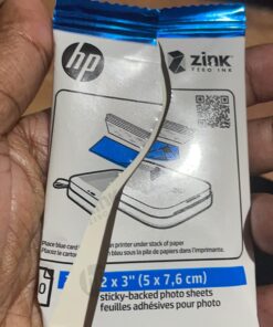 HP Sprocket 2x3 Premium Zink Sticky Back Photo Paper (20 Sheets) Compatible with HP Sprocket Photo Printers. 54 71CxFXfP5NL