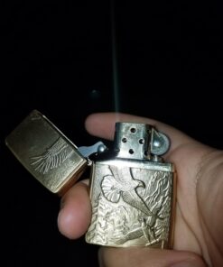 Zippo Eagle Lighters Brushed Brass 44 71CyVSSFalL