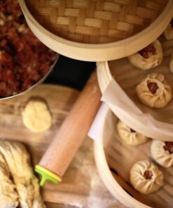 Helen’s Asian Kitchen Bamboo Food Steamer with Lid, 10-Inch Natural Bamboo 27 71Cz0Z88z2L