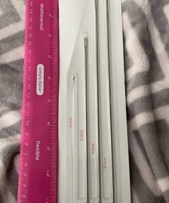 Dritz Home 9021 Long Straight Upholstery Hand Needles, Size 6, 8, 10 & 12-Inch (4-Piece), Silver 15 71Cz1jg2kNL