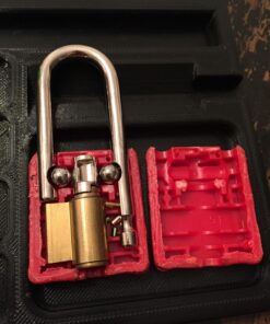 Master Lock 410RED Lockout Tagout Safety Padlock with Key Red 1-1/2", 1-3/4" 21 71Cz3Xp00oL