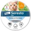Seresto Cat Vet-Recommended Flea & Tick Treatment & Prevention Collar for Cats | 8 Months Protection 1 Pack Cat Only