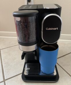 Cuisinart Single Serve Coffee Maker + Coffee Grinder, 48-Ounce Removable Reservoir, Black, DGB-2 Burr Grind & Brew 41 71D0fjMr3L