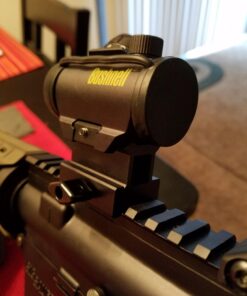 UTG Hi-Profile Compact Riser Mount, 1" High, 3 Slots , Black 25 71D0r95D9uL