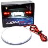 iJDMTOY Compatible with BMW Front Hood or Rear Trunk Lid, Xenon White 3.25-Inch 82mm Roundel LED Emblem Background Illumination Lighting Kit 40 71D0tCVCZ8L