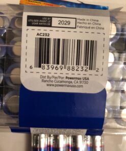 ACDelco 40-Count AA Batteries, Maximum Power Super Alkaline Battery, 10-Year Shelf Life, Reclosable Packaging, Blue 40 Count (Pack of 1) 37 71D1BPgLx L