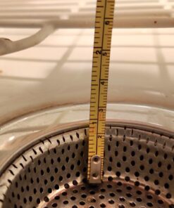 Fengbao 2PCS Kitchen Sink Strainer - Stainless Steel, Large Wide Rim 4.5" Diameter 33 71D214ypRhL