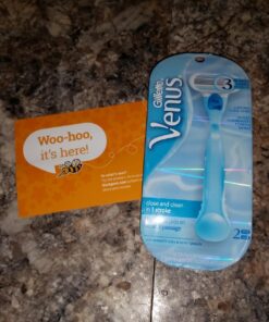 Gillette Venus Smooth Womens Razor Blade Refills, 8 Count, Lubracated to Protect the Skin from Irritation, Basic, 8 Count (Pack of 1) 46 71D26WVkekL