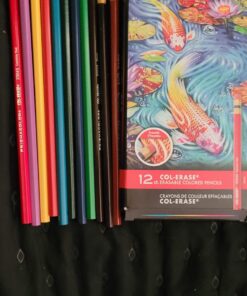 Prismacolor Col-Erase Erasable Colored Pencils, 12 Pack 12 Count (Pack of 1) 40 71D2Kqqc6WL