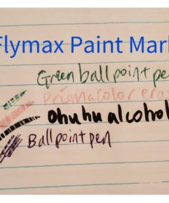 FLYMAX White Paint Pen, 6 Pack 0.7mm Acrylic White Permanent Marker White Paint Pens for Wood Rock Plastic Leather Glass Stone Metal Canvas Ceramic Marker Extra Very Fine Point Opaque Ink 37 71D3HVRi8vL