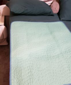 IMPROVIA® Washable Underpads, 34" x 36" (Pack of 4) - Heavy Absorbency Reusable Bedwetting Incontinence Pads for Kids, Adults, Elderly, and Pets - Waterproof Protective Pad for Bed, Couch, Sofa, Floor 4 Pack - 34x36 31 71D3QvieEvL