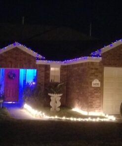 LOENDE Solar Red White and Blue Lights Outdoor, 72ft 200LED 8 Modes Waterproof Solar Powered July 4th Patriotic Lights Outdoor for Independence Day Garden Patio Yard Holiday Garden Party Red White Blue 23 71D3yJ4zznL