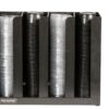 San Jamar Portion Cup and Lid Organizer Fits 2" Cups and Lids with Removable Dividers for Kitchen, Restaurant, and Fast Food, Plastic, 10 x 11.5 x 3.25 Inches, Black 3.75" x 10.25" x 12" 44 71D4Uo84FoL