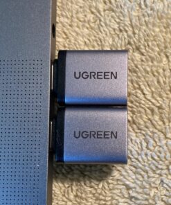 UGREEN USB to USB C 3.0 Adapter 2 Pack,USB C to USB Adapter USB C Male to USB Female Adapter Compatible with iPhone 15 Samsung S23 Ultra MacBook Pro 2023/ Air 2022 iPad Pro/Mini,Thunderbolt 4/3 Silve Silver 35 71D5Qw7rifL