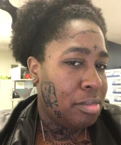 Thug Ink Temporary Tattoos - Volume I - 10 Temporary Tattoos ~ Face Tattoos ~ Teardrop, Cross, Praying Hands, etc~ Thug Life ~ Fake Tattoos ~ Water-transfer Tattoos 32 71D5fjGhJML