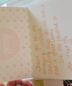 Mod Thank You Note Card Assortment Pack - Set of 36 cards - 6 designs blank inside - with white envelopes (53876) Mod 32 71D6hPfy13L