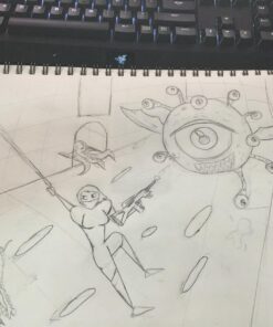 Strathmore 455-3, 400 Series Sketch Pad, 9"x12" Wire Bound, 100 Sheets, White 9x12 56 71D6xu4x37L