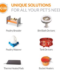 K&H Pet Products Thermo-Chicken Heated Perch Gray 36" 55W 15 71D8FMAvKcS 1