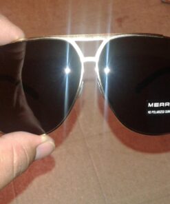 MERRY'S Men Classic Brand HD polarized Sunglasses Aluminum Driving Sun glasses S8611 Gold 62 Millimeters 22 71D8GlvbE7L