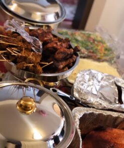 Tiger Chef 4 Quart Round Chafing Dish (3, 4 Quart Round) 3 17 71D8bSewIqL