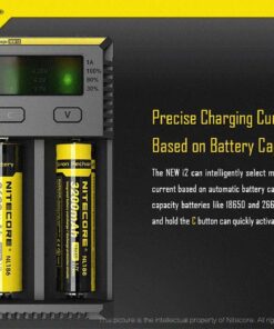 Nitecore i2 Intellicharge Charger for 18650 AAA AA Li-Ion/NiMH Battery 29 71D9DuLzzjL