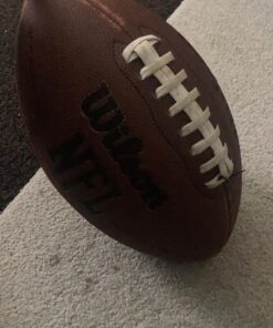 WILSON NFL Super Grip Composite Football Official Brown 27 71DADNk8ipL