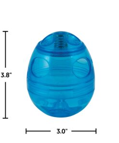 PetSafe Cat Egg-Cersizer Interactive Toy and Meal Dispenser, Use with Food or Treats - PTY00-13747,Blues & Purples Pack of 1 16 71DAGnyrnlL 1