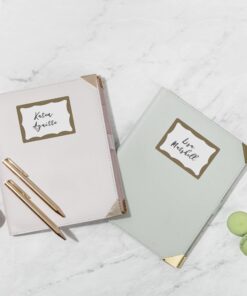 Avery Personalized Name Tags, Print or Write, Gold Border, 2-11/32" x 3-3/8", 100 Adhesive Tags (5146) 1 Pack 18 71DAMeJwSMS