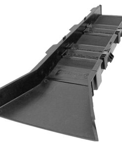 Portable Sluice Box for Gold Mining and Prospecting; Includes Miner's Moss, Hungarian Style riffles, and deep V riffles. Essential Tool for Gold panning Kits Sluice Box and Flare (Black) 16 71DAziHlITL